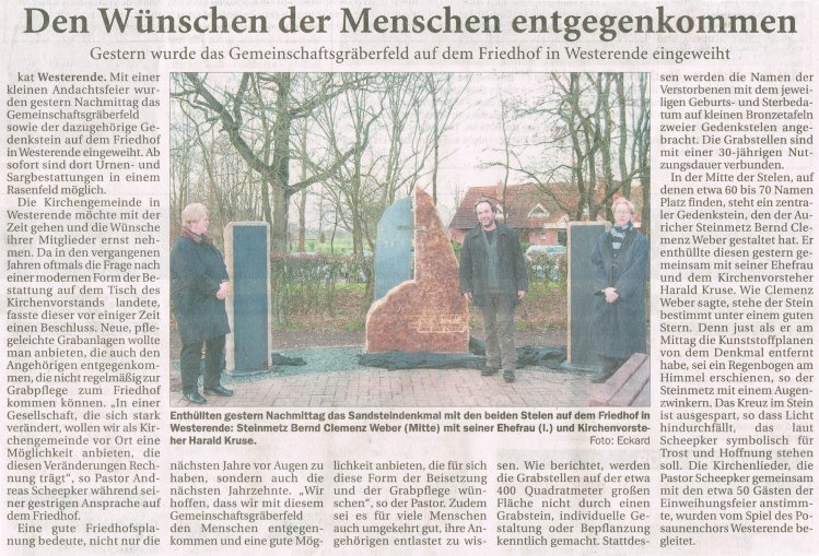 Den W�nschen der Menschen entgegenkommen