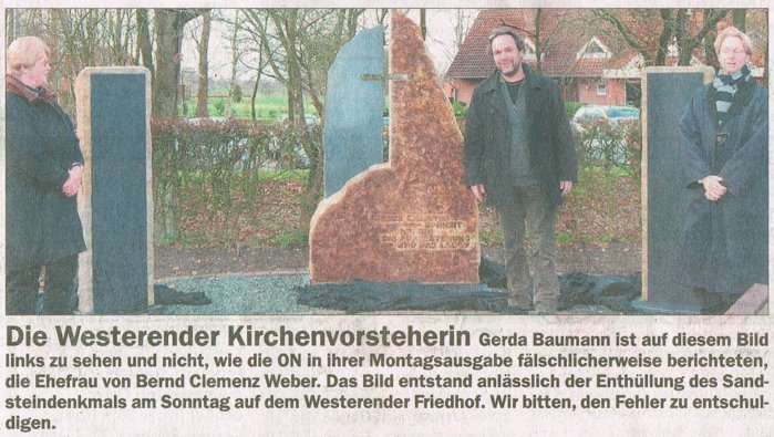 Korrektur Ehefrau Bernd