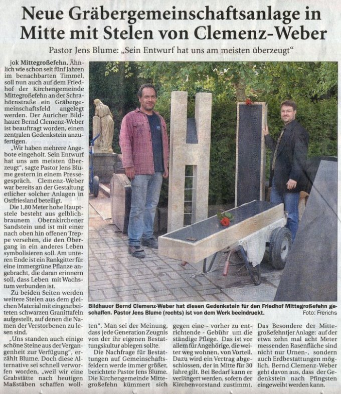 ON16Mai Neue Gr�bergemeinschaftsanlage