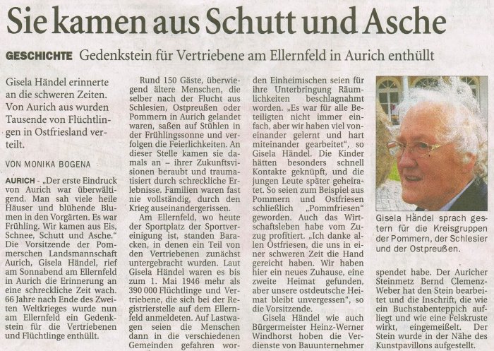 Sie kamen aus Schutt und Asche