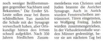 Auricher Synagoge brannte II